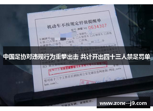 中国足协对违规行为重拳出击 共计开出四十三人禁足罚单 中国足协对违规行为重拳出击 共计开出四十三人禁足罚单